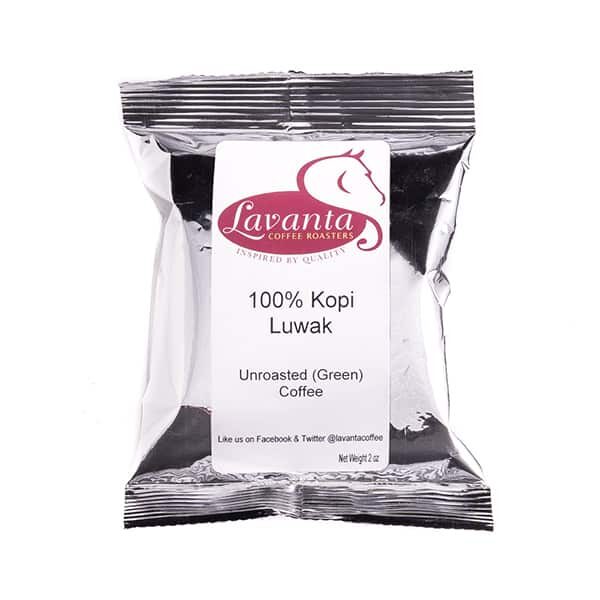 100% Kopi Luwak Green Arabica Coffee With Certificate of Authenticity - Image 2